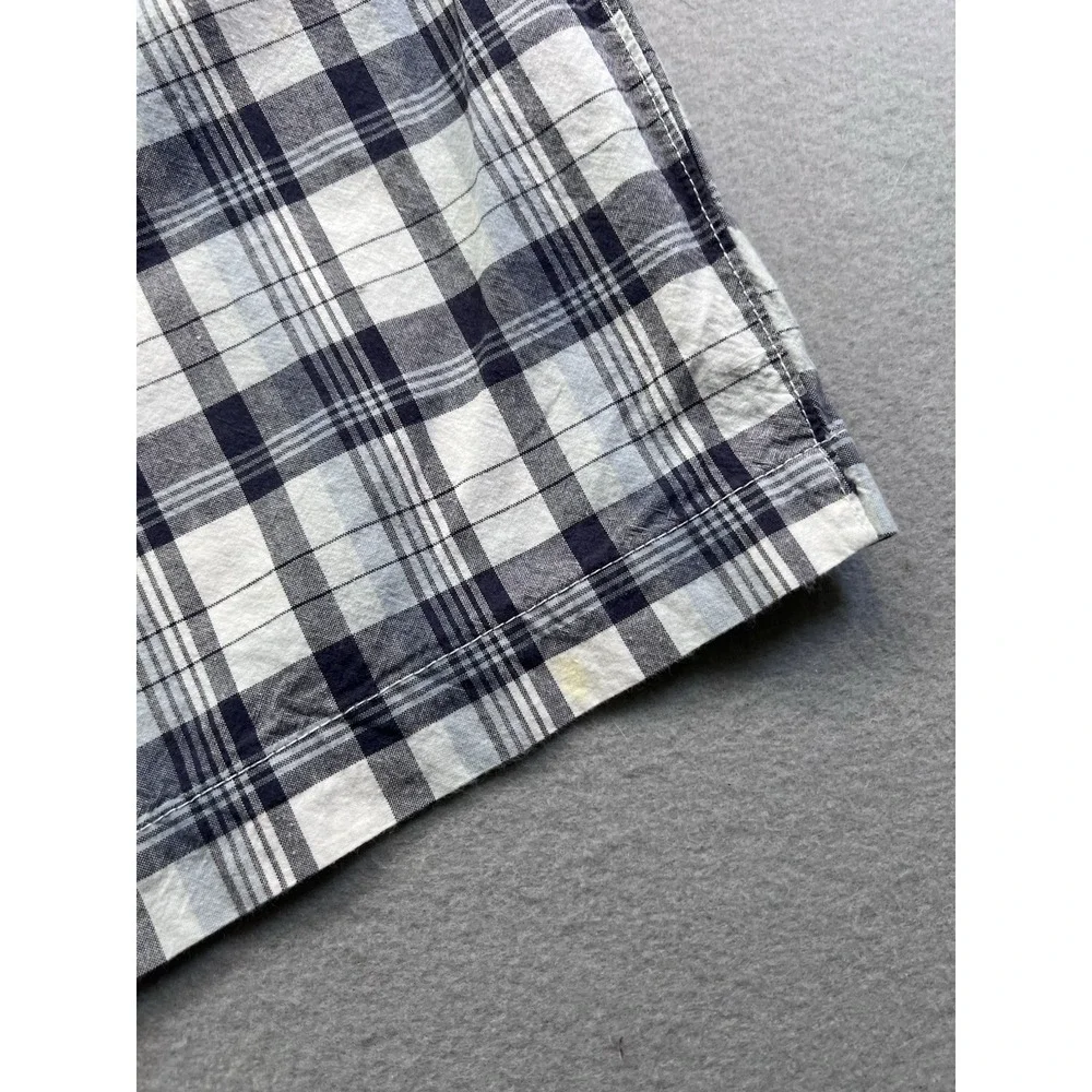 Gap Shorts Plaid Flat Front Cotton‎ Bermuda 9.5